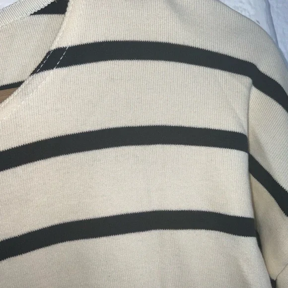 La Ligne Breton Navy Striped Long Sleeve Top - Picture 7 of 9